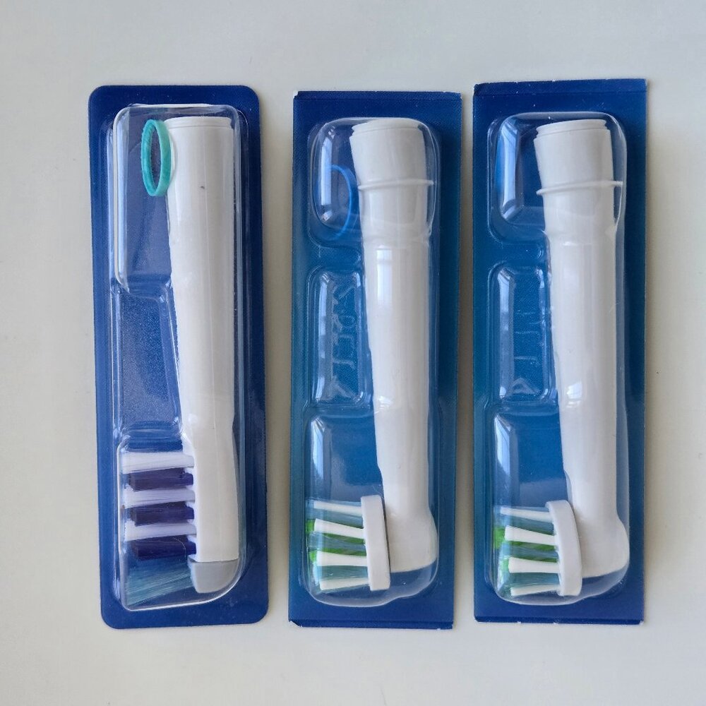 Oral B Deep Sweep & Crossaction replacement heads